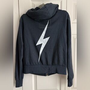 Aviator Nation “Bolt Hoodie” Charcoal